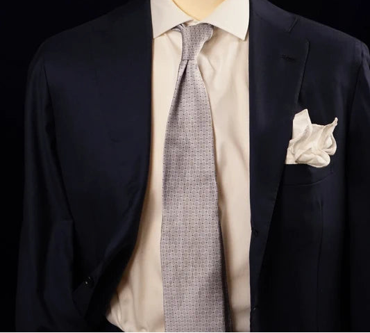 Kiton 13.5 mikron Suit blue